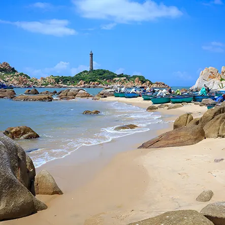 La plage de Phan Thiet